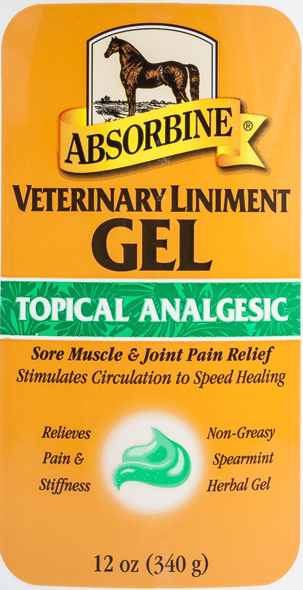 Absorbine Veterinary Liniment Gel, 12 oz eBay