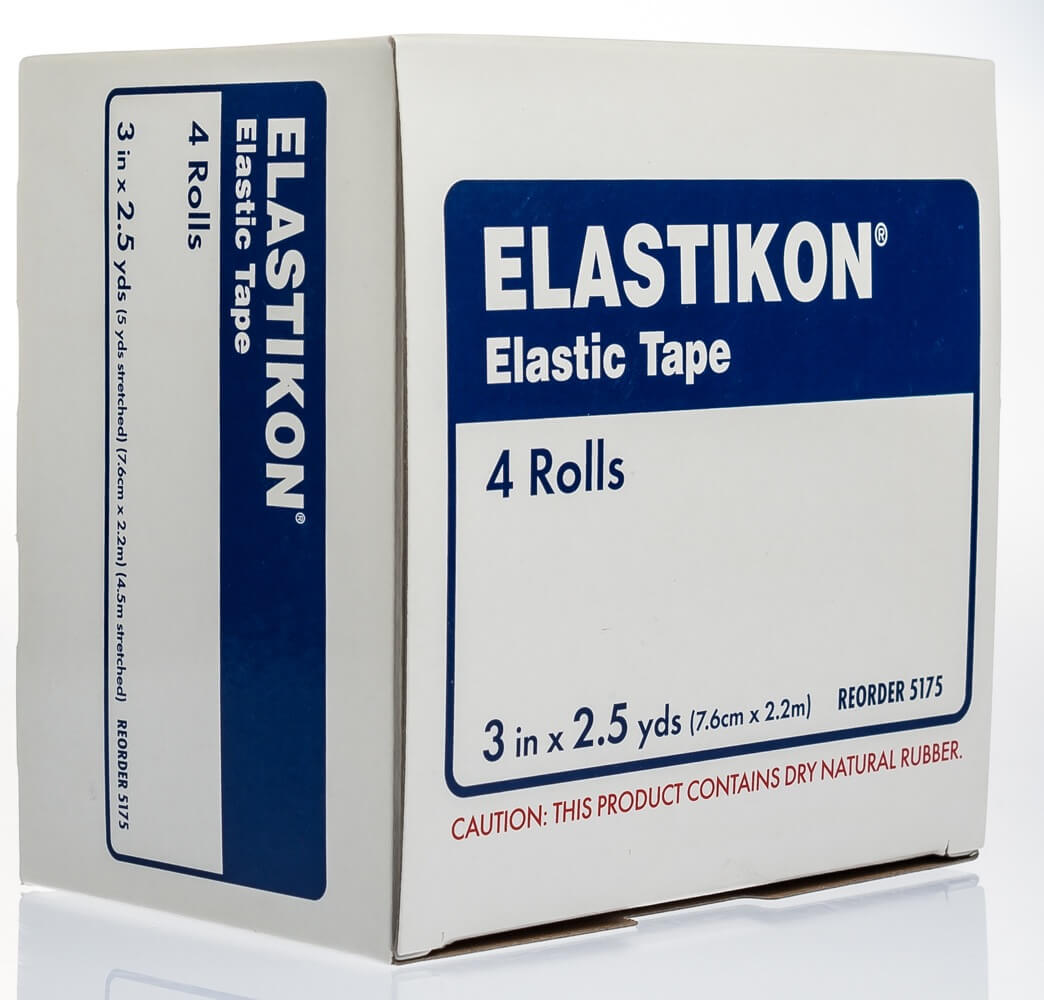 ELASTIKON Elastic Tape, 3" x 2.5 yd, 4/pk eBay