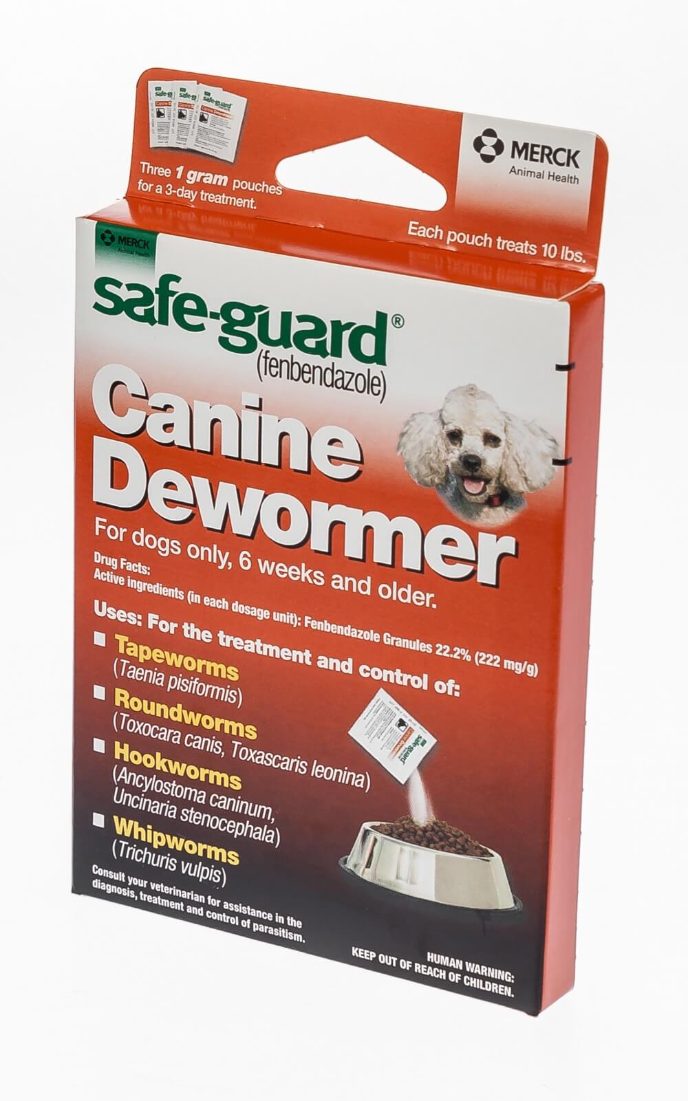 Safe-guard Canine Dewormer, 3 X 1 G 