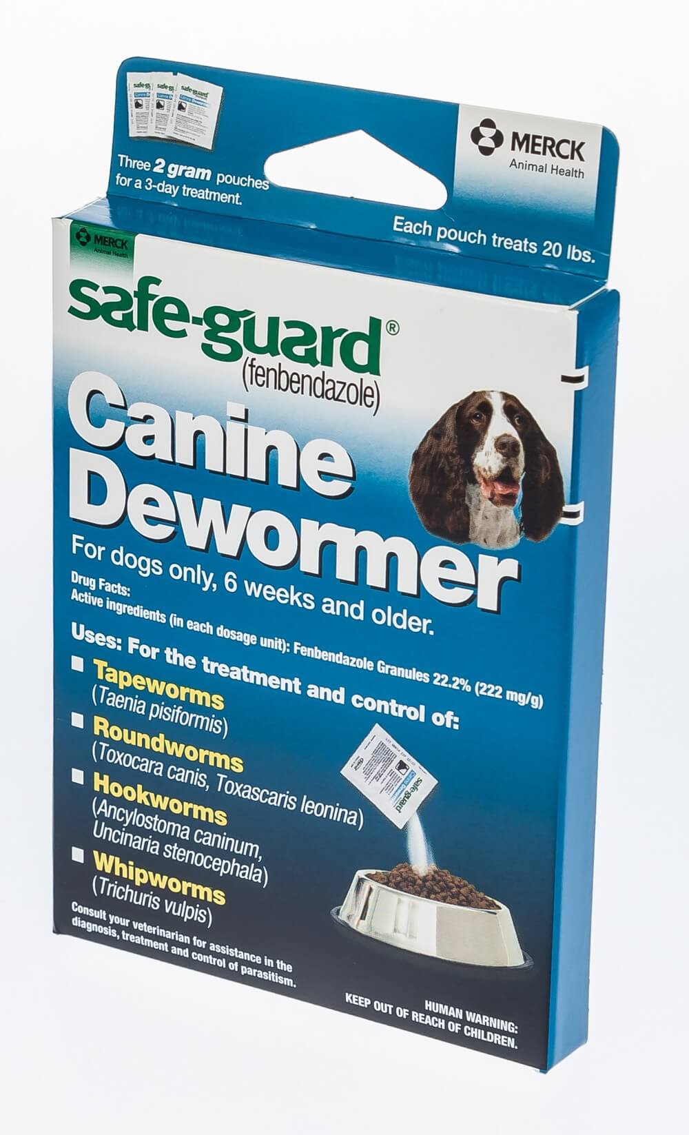 Safe Guard Canine Dewormer 3 x 2 G eBay