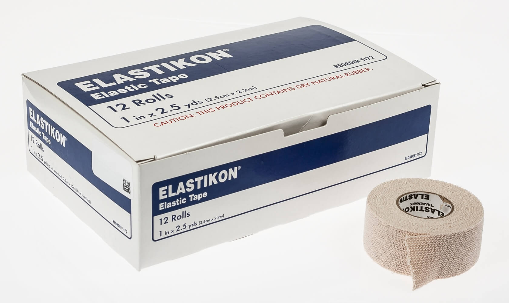 ELASTIKON Elastic Tape, 1" x 2.5 yd, 12/pk eBay