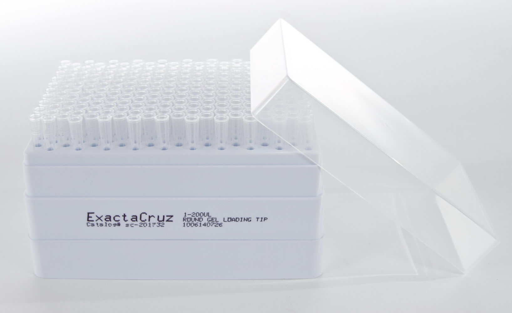 ExactaCruz™ Round Gel Loading Tips in Sterile Rack, 1200 μl, cs Santa Cruz Biotech