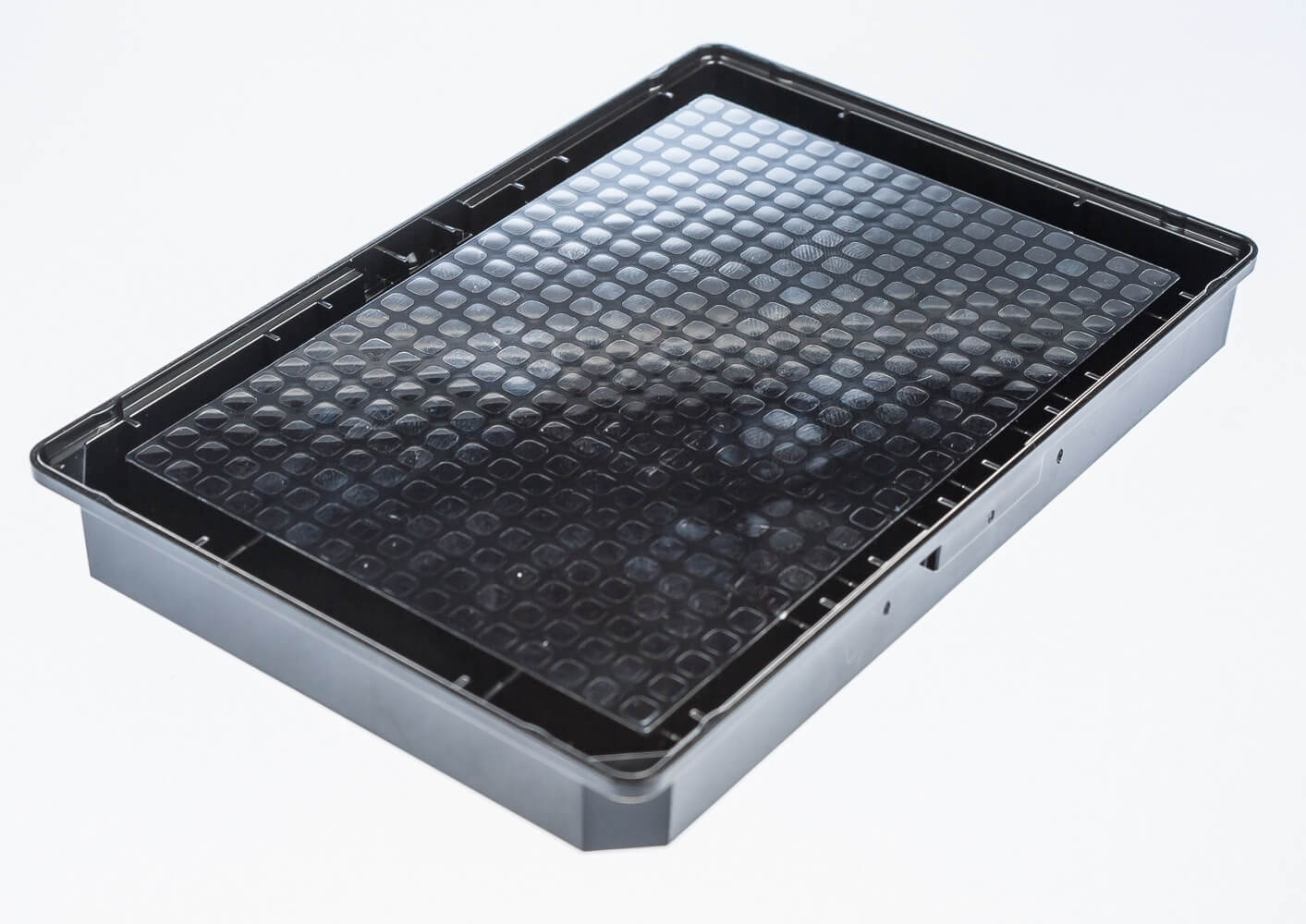 UltraCruz® Fluorescence Plate, 384 Well, high binding, Black, Clear