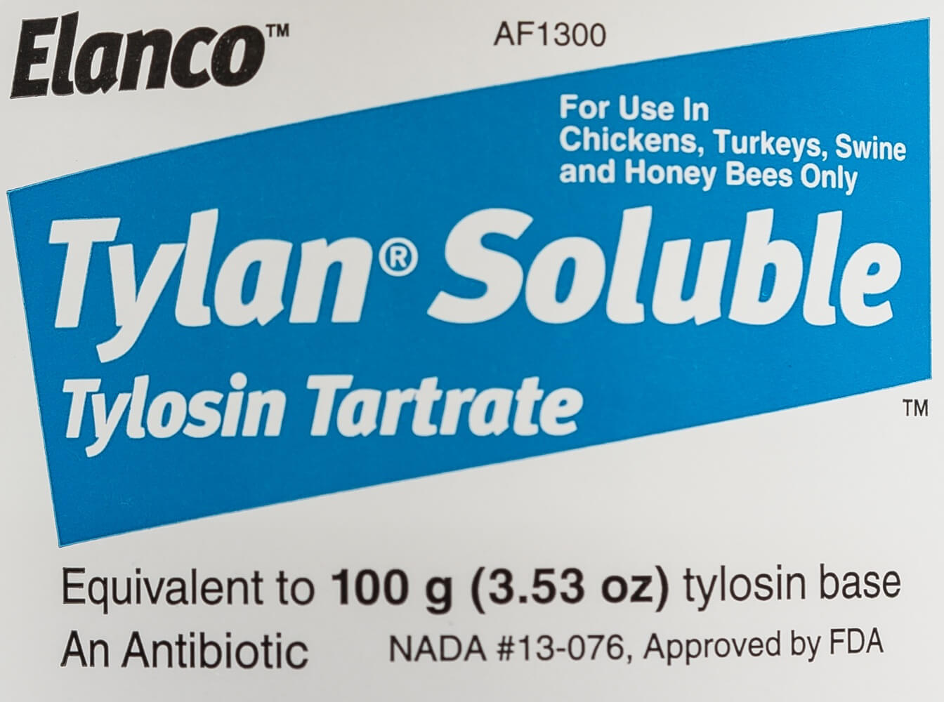 Tylan® Soluble Powder, 100 g | Santa Cruz Animal Health