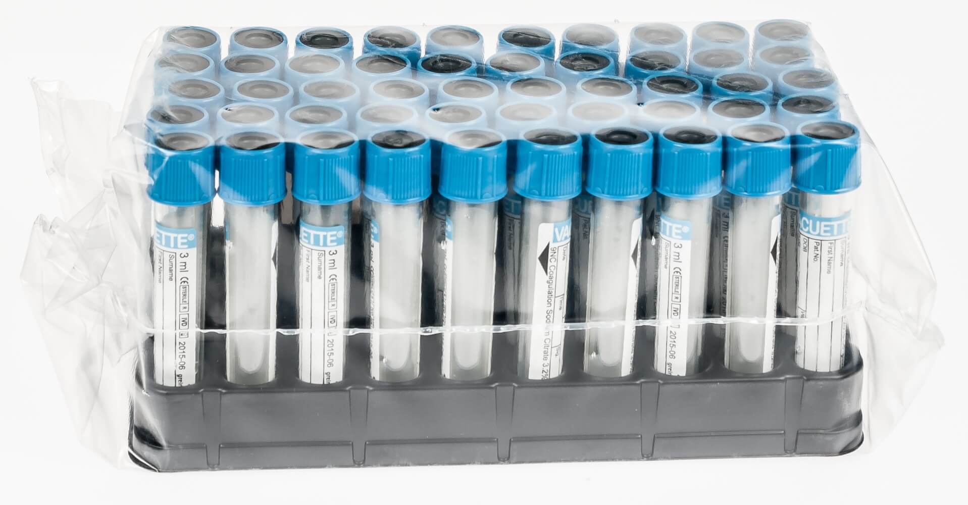 Vacuette® Blood Collection Tube, 3.2 (0.109 M) Sodium Citrate Santa