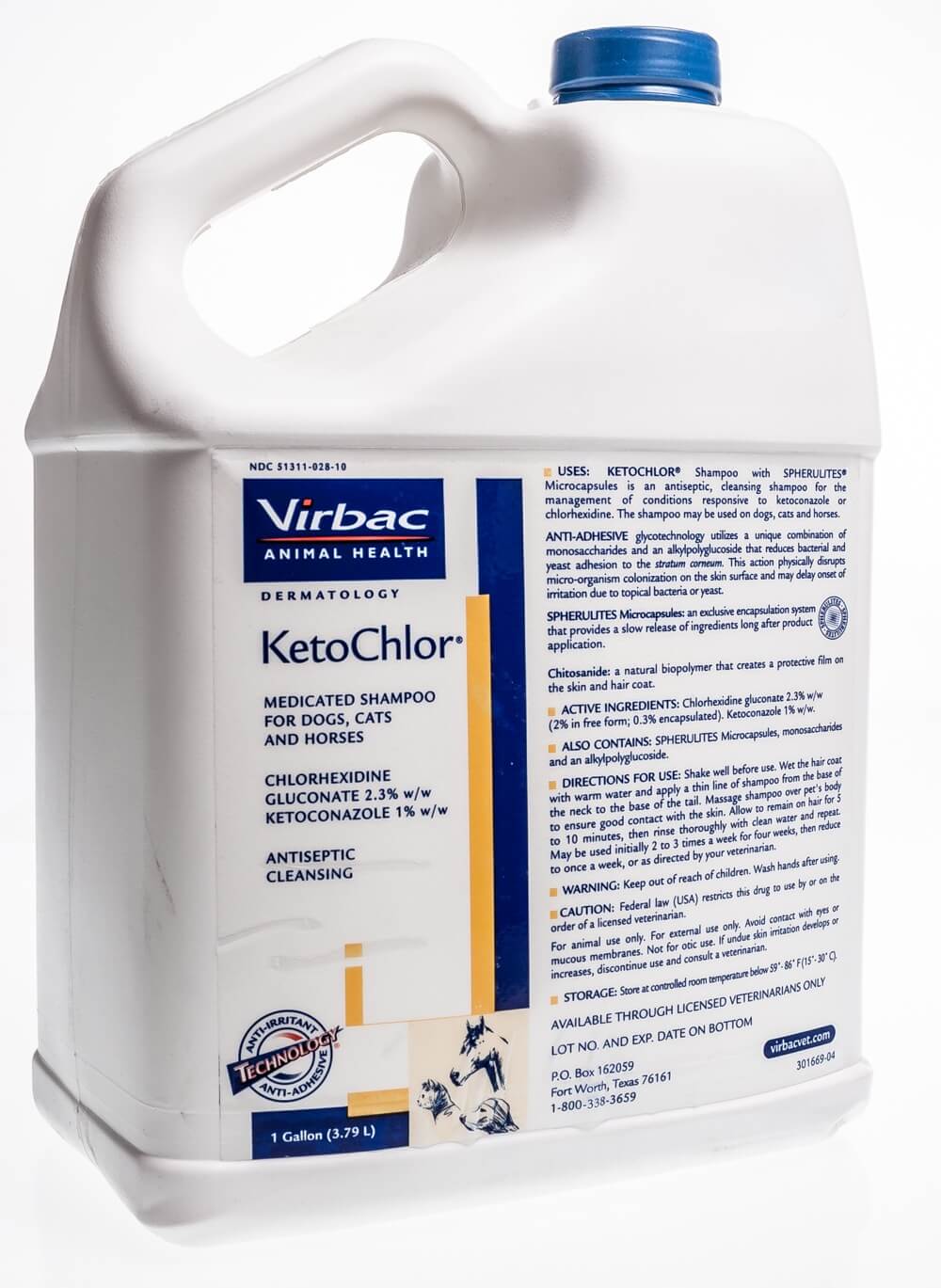 KetoChlor® Shampoo, 1 gal Santa Cruz Animal Health