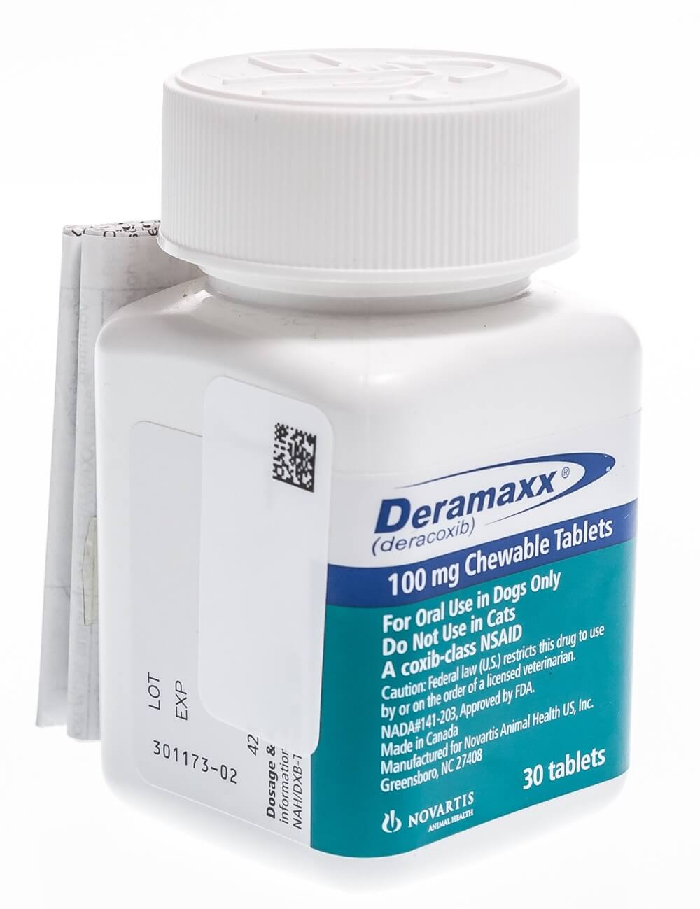 Deramaxx® Chewable Tablets 100 mg, 30 ct Santa Cruz Animal Health