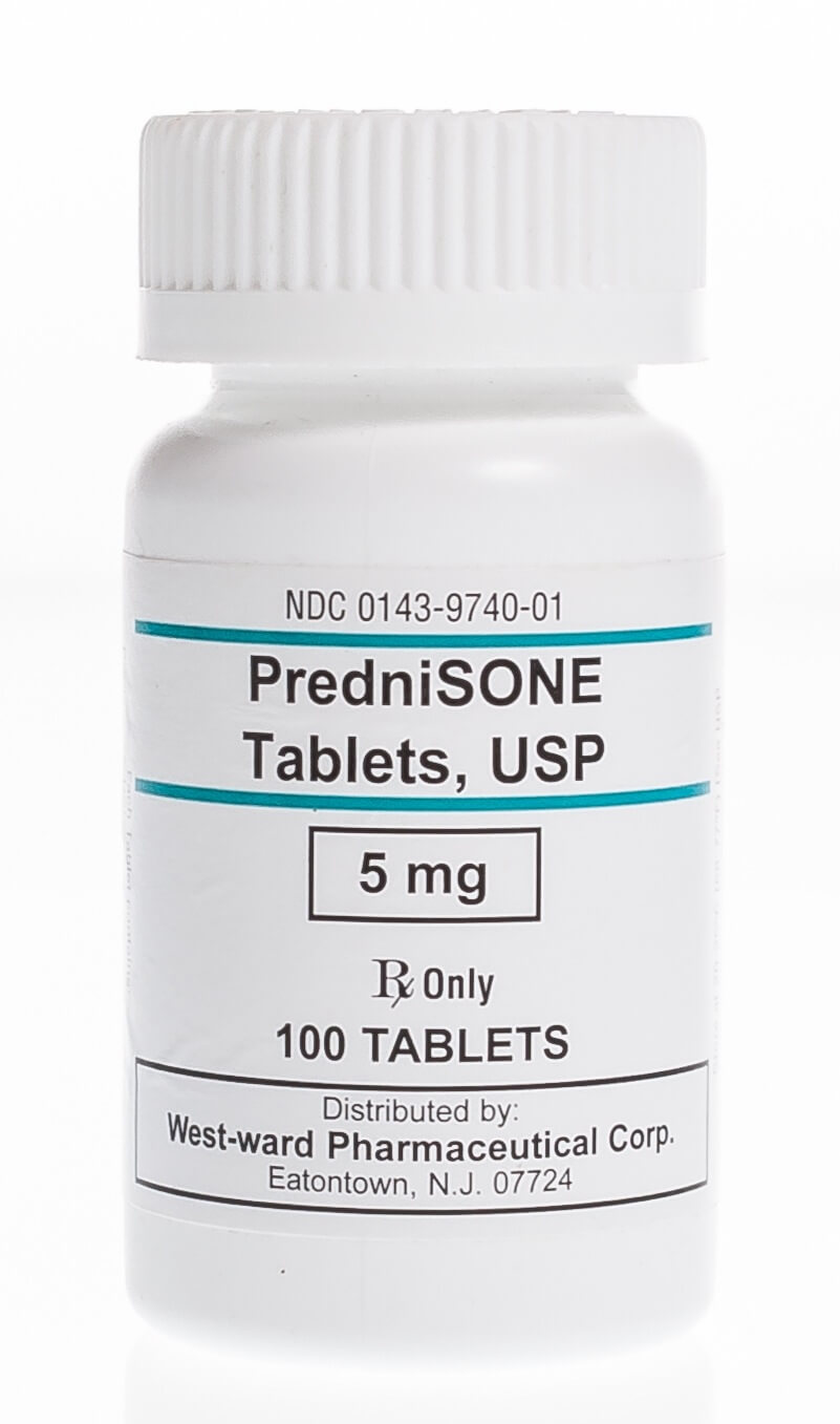 Prednisone Tabs 5 mg 100 ct Santa Cruz Animal Health