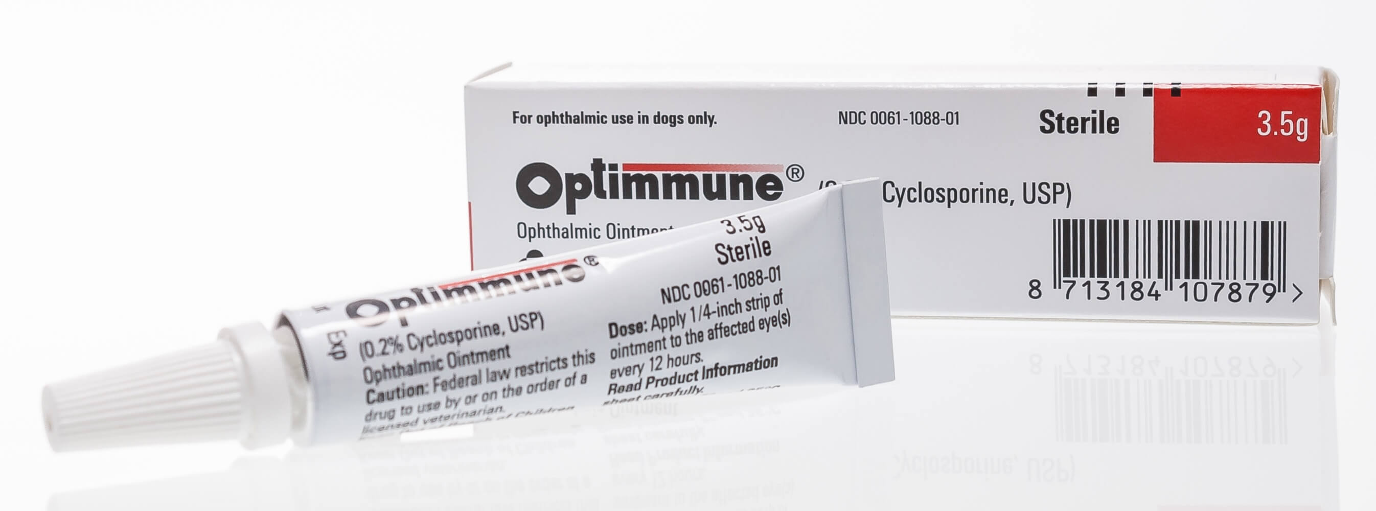 Optimmune Ophthalmic Ointment | Santa Cruz Animal Health