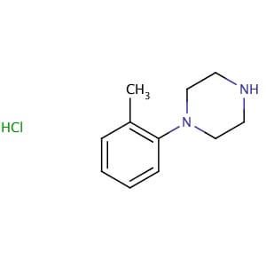 O Tolyl Piperazine Hydrochloride Cas Scbt Santa