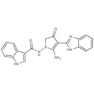 1H Indole 3 Carboxylic Acid 5 Amino 4 1H Benzoimidazol 2 Yl 3 Oxo 2