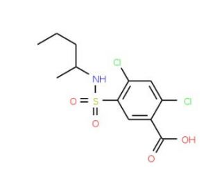 Dichloro Methylbutyl Amino Sulfonyl Benzoic Acid Scbt