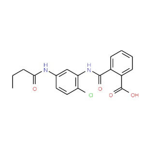 2 5 Butyrylamino 2 Chloroanilino Carbonyl Benzoic Acid SCBT