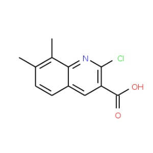 2 Chloro 7 8 Dimethyl Quinoline 3 Carboxylic Acid SCBT Santa Cruz