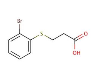 3 2 Bromophenyl Thio Propanoic Acid SCBT Santa Cruz Biotechnology