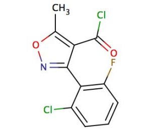 3 2 Chloro 6 Fluorophenyl 5 Methylisoxazole 4 Carbonyl Chloride CAS