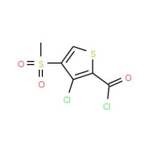 3 Chloro 4 Methylsulfonyl Thiophene 2 Carbonyl Chloride CAS 175201