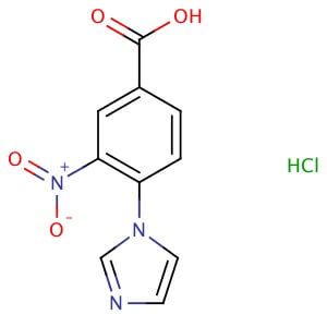 4 1H Imidazol 1 Yl 3 Nitrobenzoic Acid Hydrochloride SCBT Santa