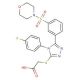 4 4 Fluoro Phenyl 5 3 Morpholine 4 Sulfonyl Phenyl 4H 1 2 4