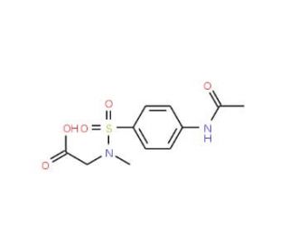 Acetylamino Benzenesulfonyl Methyl Amino Acetic Acid Cas