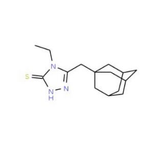 5 1 Adamantylmethyl 4 Ethyl 4H 1 2 4 Triazole 3 Thiol SCBT Santa