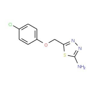 Chloro Phenoxymethyl Thiadiazol Yl Amine Scbt Santa