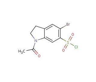 5 Bromo 1 Acetyl 2 3 Dihydro 1H Indole 6 Sulfonyl Chloride CAS 107144