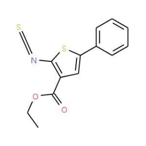 Ethyl Isothiocyanato Phenylthiophene Carboxylate Scbt Santa