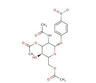 p Nitrophenyl 2 Acetamido 2 deoxy 3 6 di O acetyl β D glucopyranoside