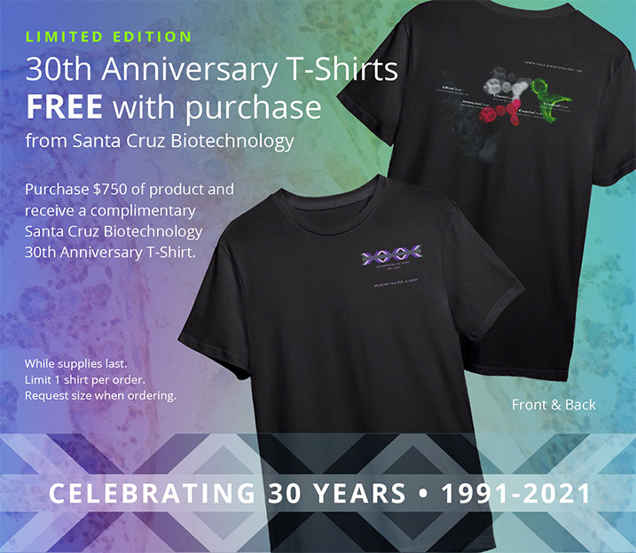 30th Anniversary T-Shirt Promotional