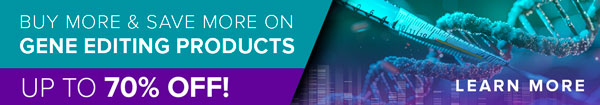 CRISPR Promo Banner stating up to 70% off