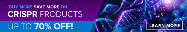 CRISPR Promo Banner stating up to 70% off