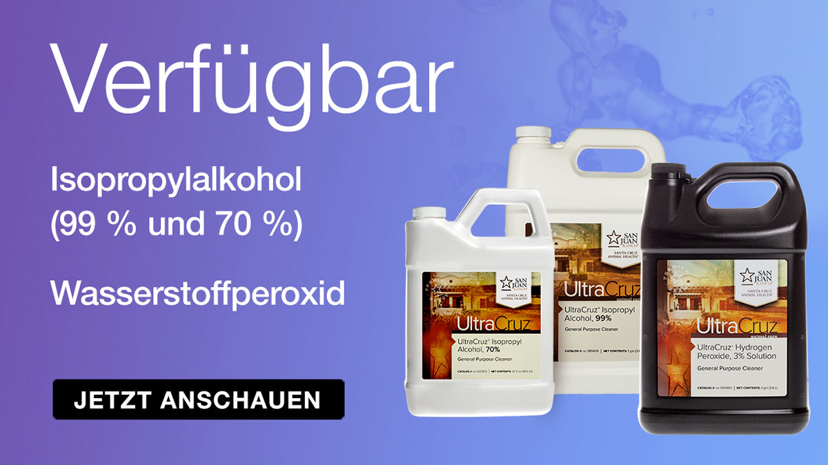Isopropylalkohol und Wasserstoffperoxid (70 % und 99 %)