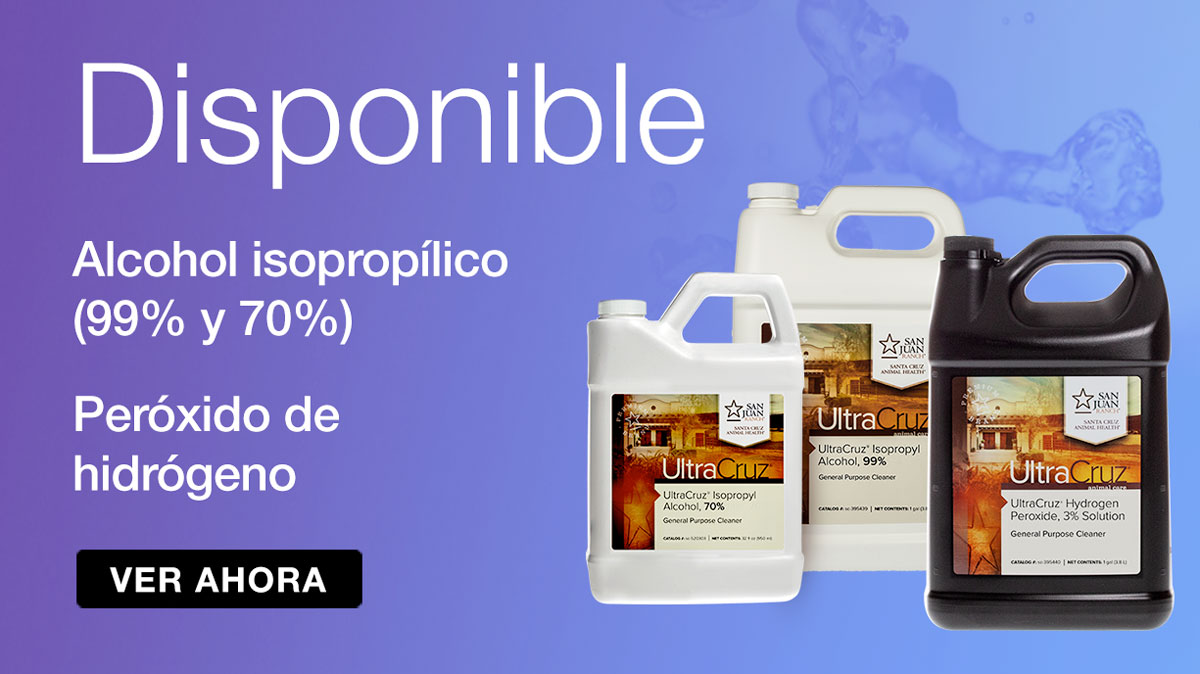 Alcohol isopropílico y peróxido de hidrógeno (70% y 99%)