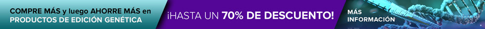 Gene Editing Promo Banner stating up to 70% off