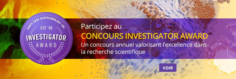 The Santa Cruz Biotechnology Investigator Award recognizes excellence in scientific research.