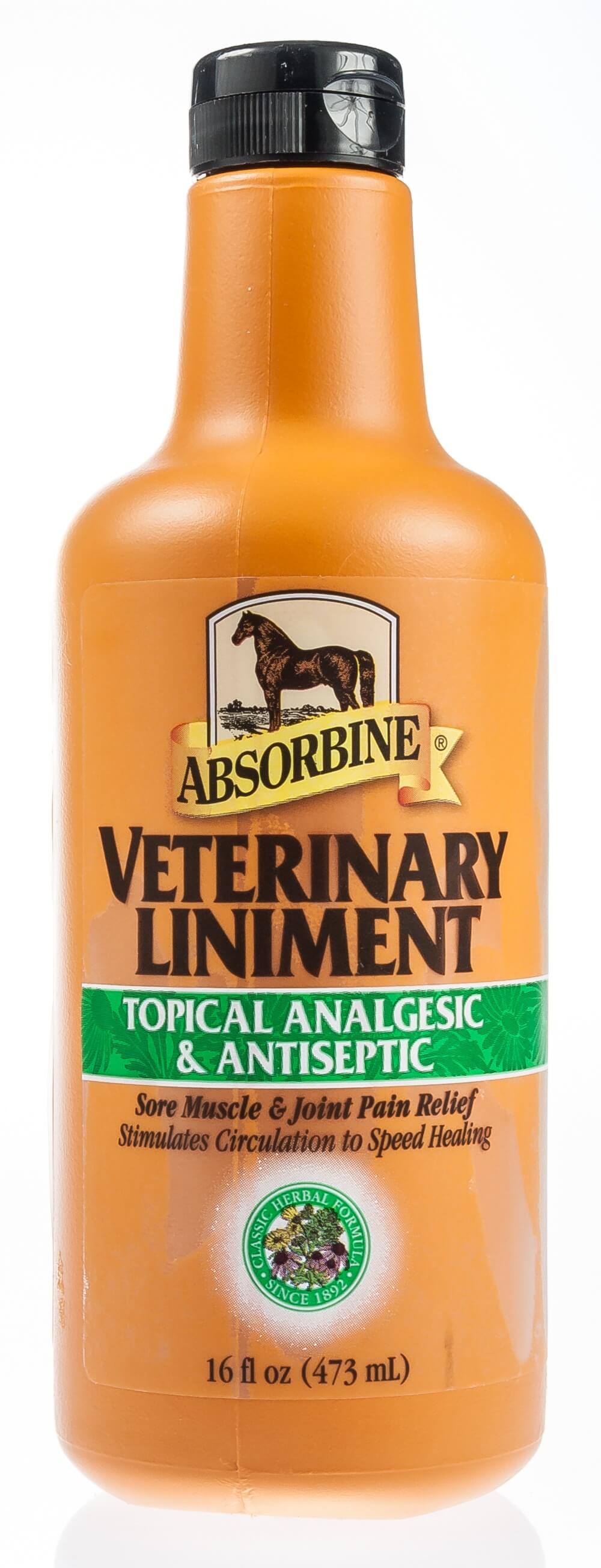 Absorbine Veterinary Liniment, 16 oz eBay