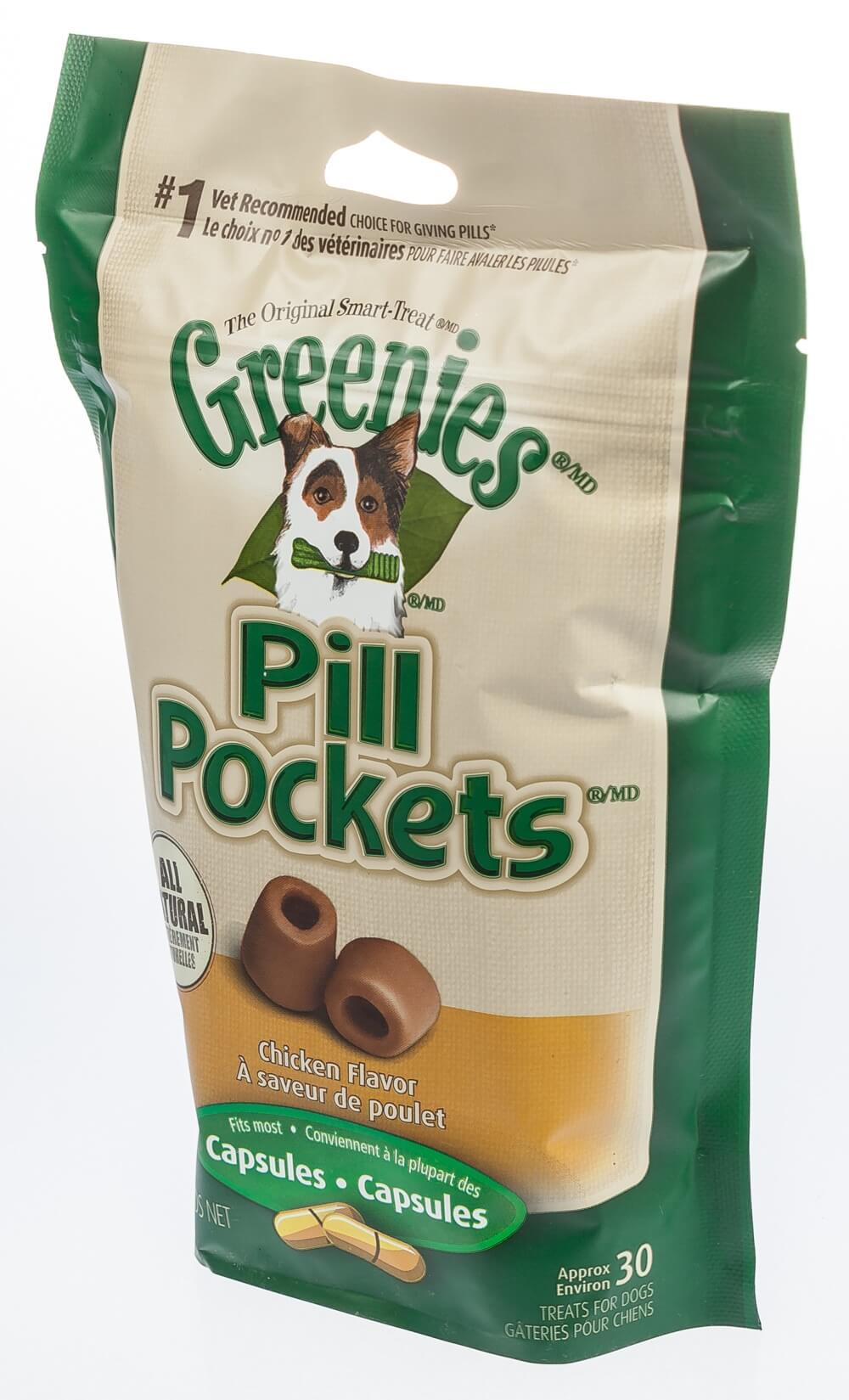 Greenies Pill Pockets, Chicken, for Capsules, 30 ct, 7.9 oz eBay