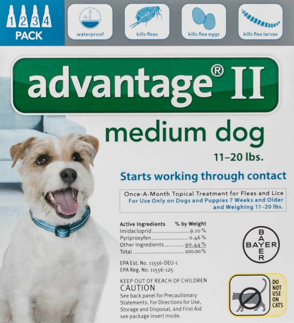 advantage for medium dogs