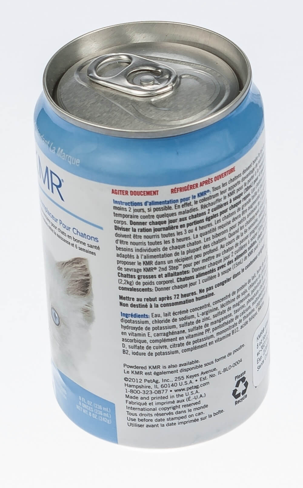 KMR Kitten Milk Replacer, 8 oz liquid 20279994800 eBay