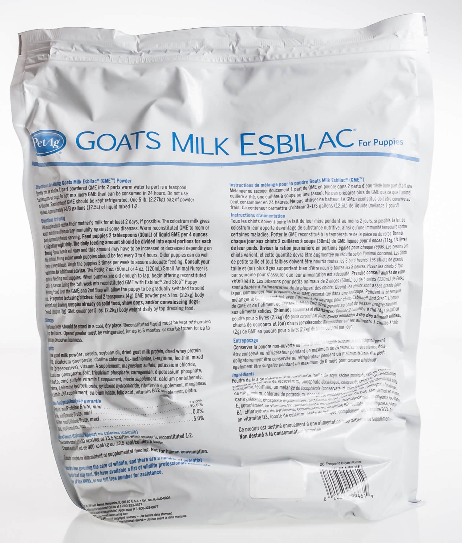 Goats Milk Esbilac (GME) for puppies, 5 lb powder 20279994619 eBay