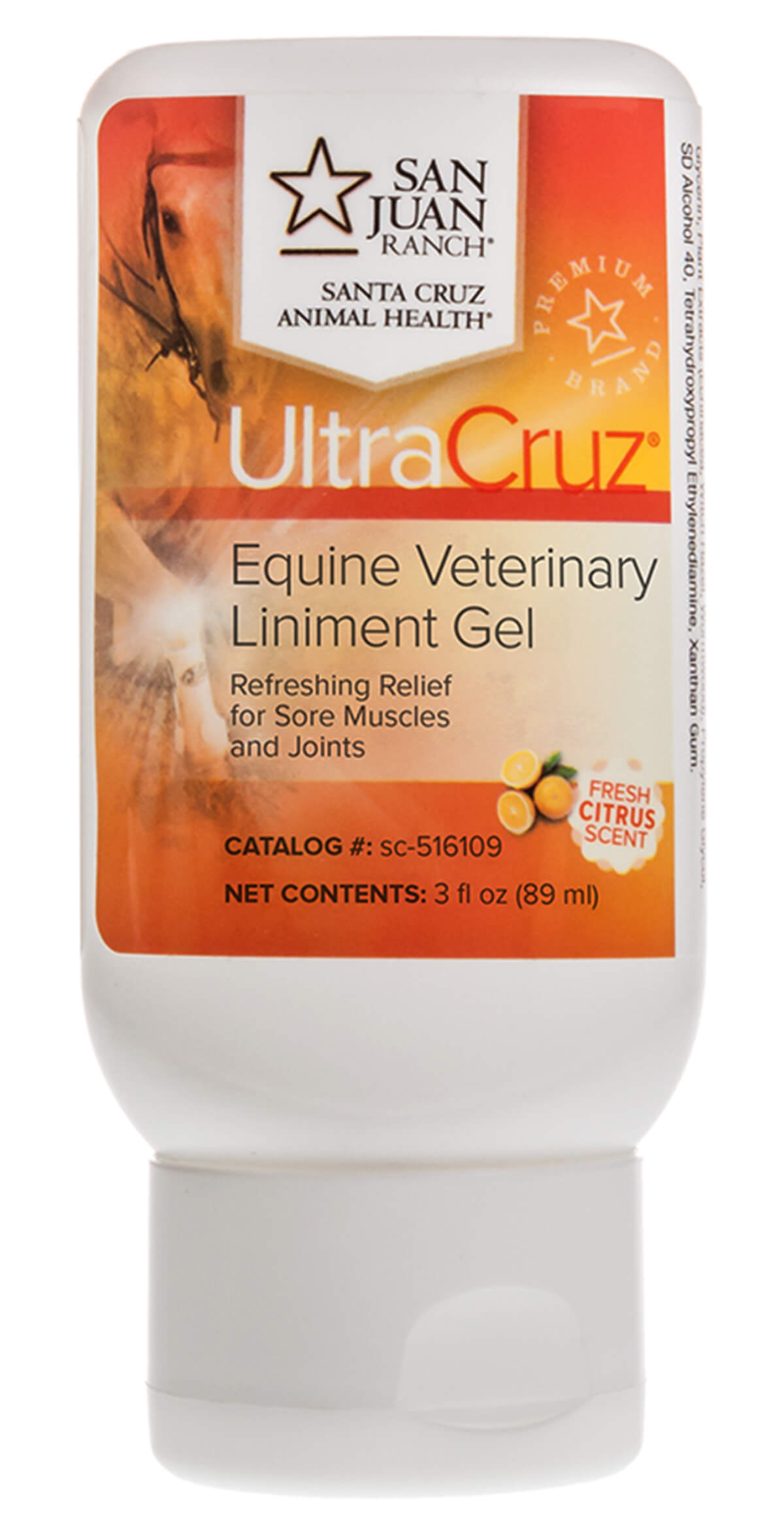 UltraCruz Veterinary Liniment Gel for Horses, 3 oz eBay