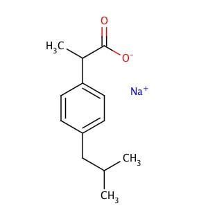 Ibuprofen sodium salt | CAS 31121-93-4 | Santa Cruz Biotech