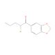 (±)-1-(1,3-Benzodioxol-5-yl)-2-bromo-1-pentanone (CAS 146721-06-4) - chemical structure image