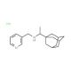 (1-Adamantan-1-yl-ethyl)-pyridin-3-yl-methyl-amine hydrochloride - chemical structure image