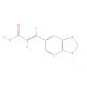 (2E)-3-(1,3-Benzodioxol-5-yl)-2-propenoic Acid (CAS 38489-76-8) - chemical structure image