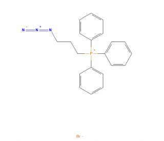 (3-Azidopropyl)triphenylphosphonium Bromide (CAS 127611-39-6) - chemical structure image