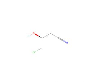 (3S)-4-Chloro-3-hydroxybutyronitrile (CAS 127913-44-4) - chemical structure image