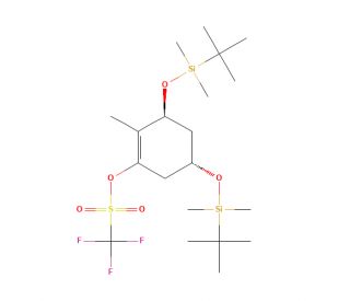 (3S,5S)-3,5-Bis(tert-butyldimethylsilyloxy)-2-methyl-1-cyclohexen-1-ol 1-Trifluoromethanesulfonate (CAS 189894-13-1) - chemic