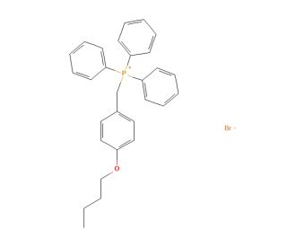 (4-Butoxybenzyl)triphenylphosphonium Bromide (CAS 146346-92-1) - chemical structure image